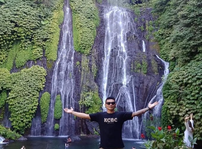 Twin Banyumala Waterfall